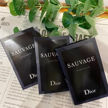 【Dior 迪奧】曠野之心 SAUVAGE 淡香水 EDT 管 組合 強尼戴普