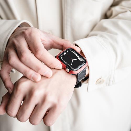 SwitchEasy 美國魚骨Apple Watch 8/7 航太鋁合金手錶保護殼Odyssey