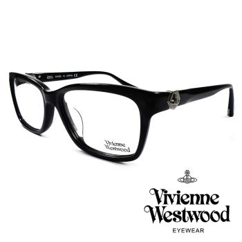【Vivienne Westwood】金屬立體土星光學眼鏡(黑 VW319_01)