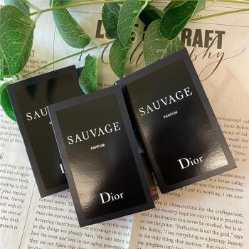 【Dior 迪奧】曠野之心 SAUVAGE 香精 針管 組合 強尼戴普