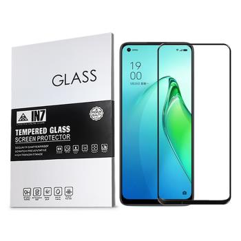 IN7 OPPO Reno8 5G (6.4吋)高畫質 高透光2.5D滿版9H鋼化玻璃保護貼 疏油疏水 鋼化膜