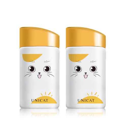 【UNICAT 變臉貓】超水感防曬隔離乳SPF50+ ★★★★ 50ml｜隔離UV紫外線  共2入(效期2025.07.19)