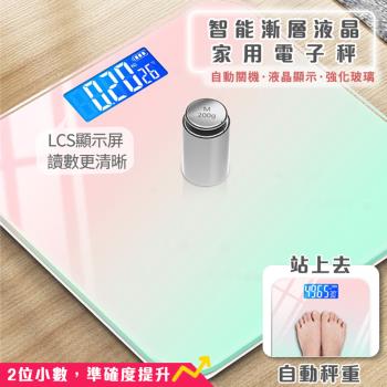 智慧漸層液晶家用電子秤