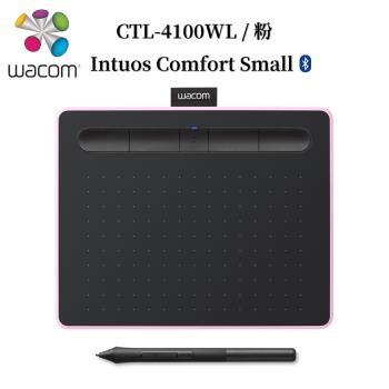 Wacom Intuos Comfort Small 繪圖板 (藍芽版)-粉 CTL-4100WL/P0-C