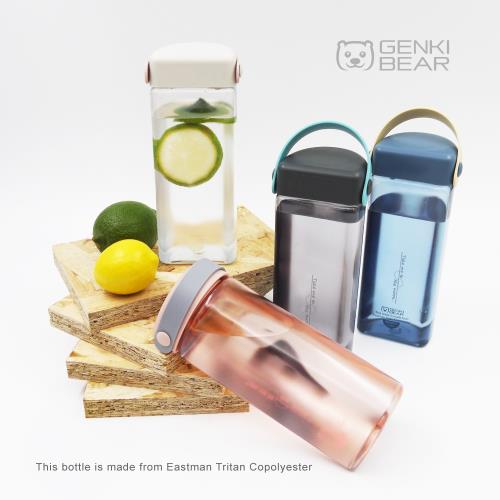 【GENKI BEAR】半月Tritan 隨身水瓶 500ml