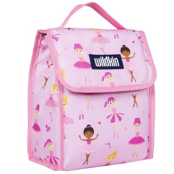美國 Wildkin 55901 芭蕾舞女孩 直立式午餐袋/便當袋/保溫袋(3歲以上)