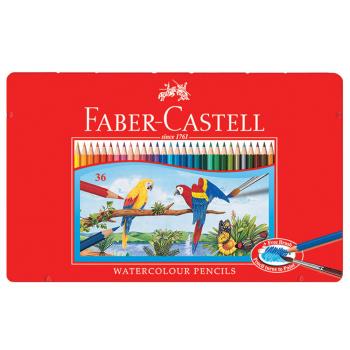 德國 Faber-Castell美術生指定用品 36色 水性彩色鉛筆組-115937