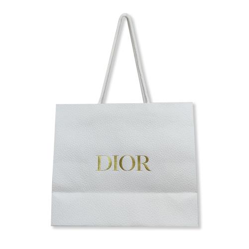 Dior 專櫃原裝紙袋白色款23 x 26.5 x 11.5 cm|美容用品＆生活小物