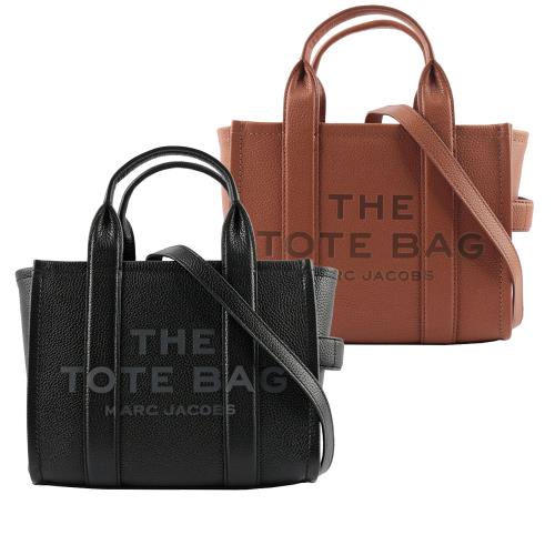 MARC JACOBS THE LEATHER TOTE 粒面皮革迷你托特包(任選) H009L01SP21