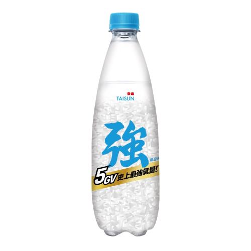 1送1【泰山】強氣泡水500ml(含贈品共2箱，48入)
