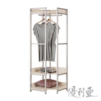 【優利亞-工業風卡拉】2尺收納衣櫃
