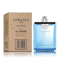 Versace 凡賽斯 Eau Fraiche 雲淡風輕男性淡香水 100ML 無蓋 TESTER 環保包裝