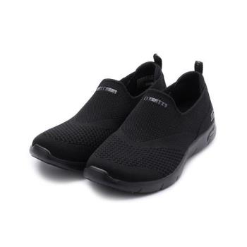 SKECHERS ARCH FIT REFINE 套式休閒鞋 黑 104164WBBK 女鞋