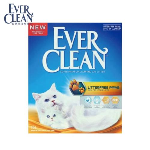 EVER CLEAN藍鑽超凝結貓砂-粗顆粒低塵結塊貓砂 10L(9公斤)/盒