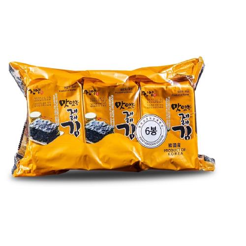 【味村】韓國嚴選味村海苔30g(5gx6小包)x6袋