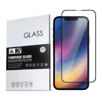IN7 iPhone 14 Plus (6.7吋) 高清 高透光2.5D滿版9H鋼化玻璃保護貼 疏油疏水 鋼化膜