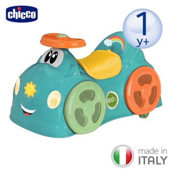 chicco-ECO+360度旋轉訓練車-青檸綠