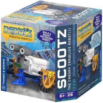 英國T&K 越玩越聰明STEAM寶盒：打造好奇爬行機器人史考茨 REBOTZ Scootz 552001