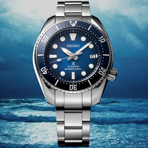 SEIKO精工 PROSPEX系列 SUMO 陶瓷錶圈 潛水機械腕錶 6R35-02C0B/SPB321J1