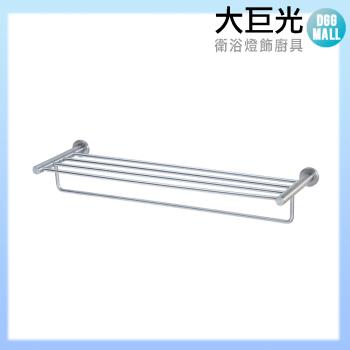 【大巨光】304不鏽鋼 置物架(TAP-537272)(黑色)