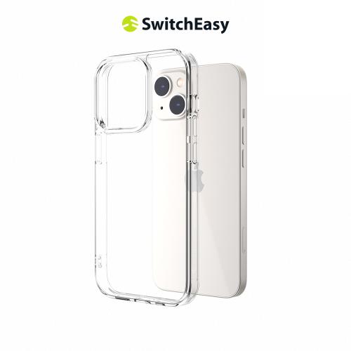 【魚骨牌 SwitchEasy】iPhone 14 Plus 6.7吋 Nude 晶亮透明軍規防摔手機殼