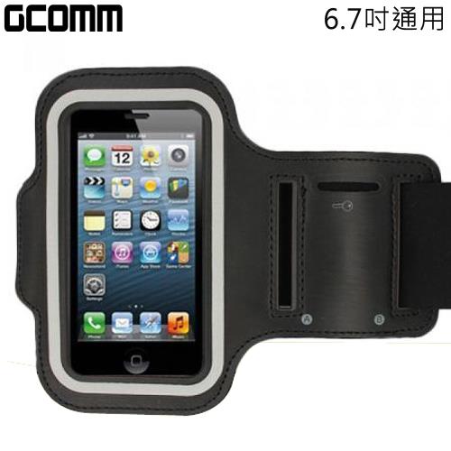 GCOMM SPORT 運動臂帶腕帶保護套 6.7吋以下通用 黑色