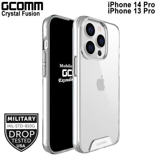GCOMM iPhone 14Pro 13Pro 晶透軍規防摔殼 Crystal Fusio