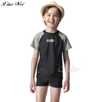 【SARBIS 沙兒斯品牌】兒童短袖二件式泳裝NO.B6622018(現貨+預購)