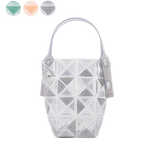 ISSEY MIYAKE 三宅一生 BAO BAO DAZZLE 4X4 透明果凍手提包(任選) BB22AG851