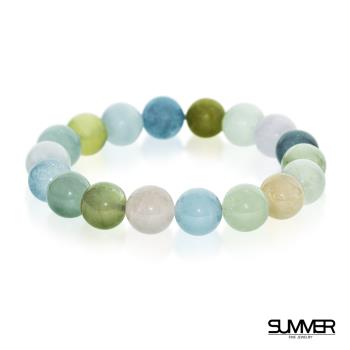 【SUMMER 寶石】摩根石手珠10mm隨機出貨(溫柔療癒摩根石)