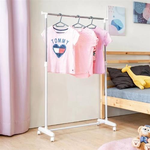           【天空樹生活館】簡約質感吊衣架-單桿(衣帽架 吊衣架 掛衣架)                  