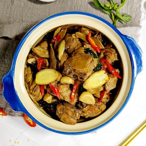 【村子口】道地功夫菜-400g醬燒三杯雞