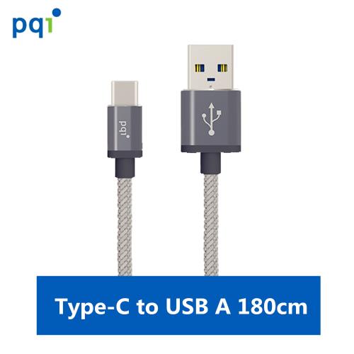 PQI C-Cable C to A Metallic 180cm 強勁金屬編織線