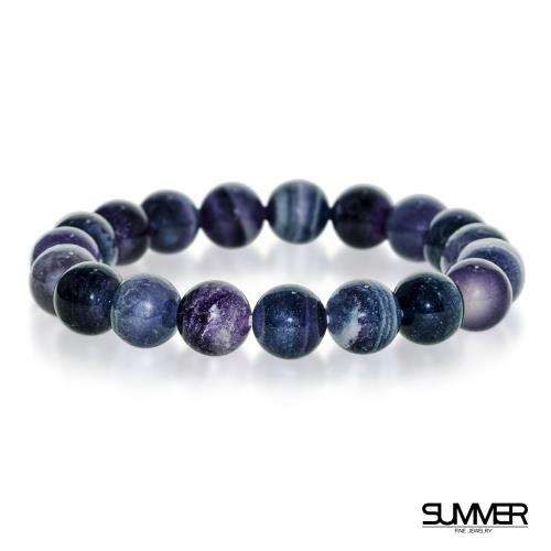 【SUMMER 寶石】獨角獸螢石手珠10mm隨機出貨(螢石功效提升思緒 安撫情緒)