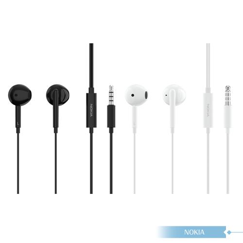 NOKIA 原廠 E2101A 動態低音半入耳式線控耳機3.5mm【盒裝】