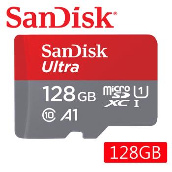 SanDisk 128GB 140MB/s Ultra microSDXC U1 A1 記憶卡