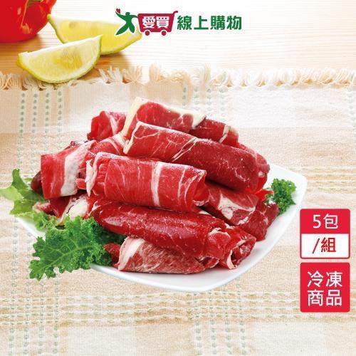 澳洲冷凍牛肉炒肉片5包/組(430G/包) 【愛買冷凍】