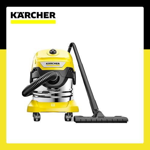領券再折↘【Karcher德國凱馳】乾濕兩用吸塵器 WD4S (20L大容量)