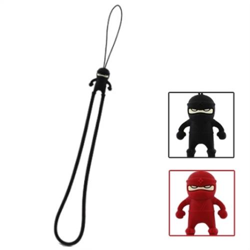 Bone / 防刮彈力吊繩 - 忍者 黑+紅 兩入組