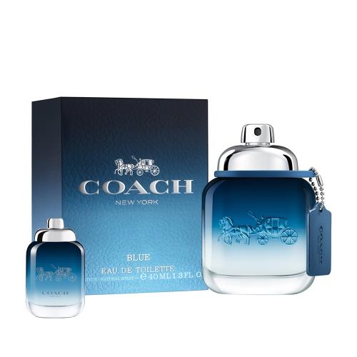 COACH 時尚藍調淡香水40ml(贈隨機小香乙瓶)|COACH|ETMall東森購物網