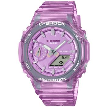 CASIO G-SHOCK 農家橡樹 晶透雙顯腕錶 GMA-S2100SK-4A