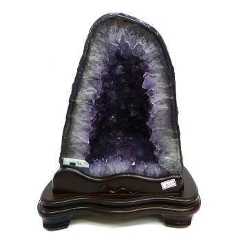 寶峻晶石館 巴西紫晶洞 9.34KG (AG604)