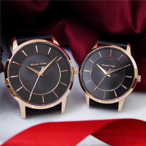 RELAX TIME 經典系列腕錶  對錶系列1+1 RT-88-5M(男錶)+RT-88-5L(女錶)