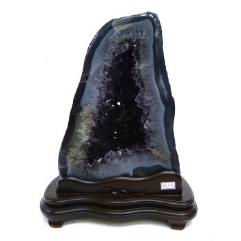 寶峻晶石館 巴西紫晶洞 9.28KG (AG608)