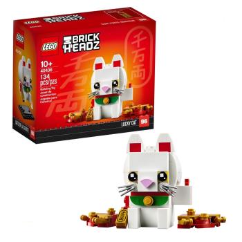 樂高 LEGO 積木 大頭系列 招財貓 BrickHeadz Lucky Cat 40436