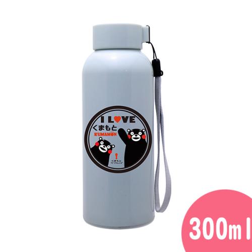【KUMAMON】酷MA萌 熊本熊 隔熱玻璃水杯 300ml(R-900-1K)