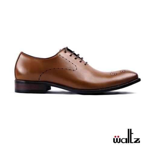 【Waltz華爾滋】真皮紳士鞋 簡約雕花 牛津鞋 212639-06