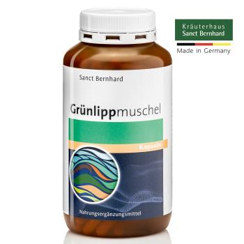 聖伯納德 Sanct Bernhard 德國百年草本 綠唇貽貝膠囊 300粒/瓶