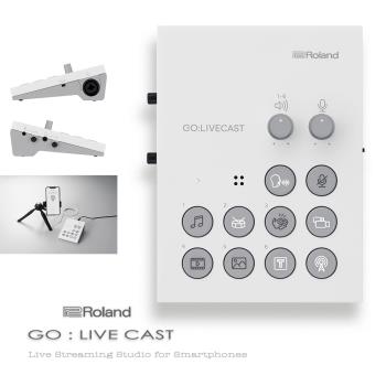 【 Roland 樂蘭】Go live cast專業手機直播介面 / 公司保固貨