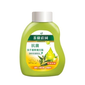 茶樹莊園檸檬抗菌洗手慕斯補充瓶【愛買】